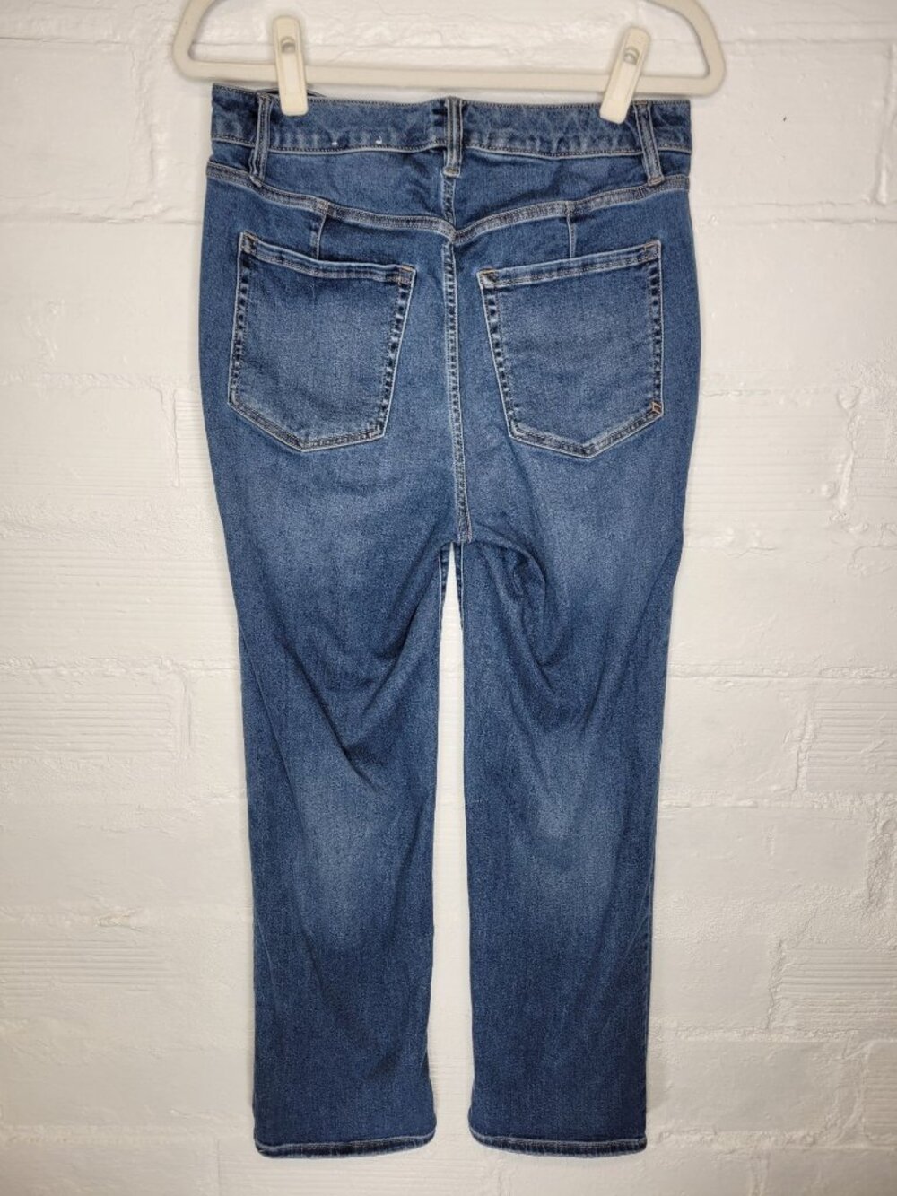 Lane Bryant Women's Size 14/16 Jeans High Rise Straight Fit Genius Flex Magic - Picture 2 of 4